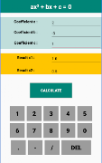 Quadratic Equation Solver screenshot 3