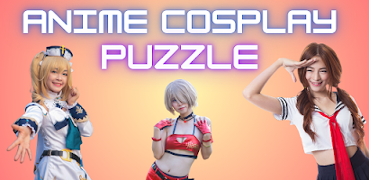 Anime Cosplay - Jigsaw Puzzle Affiche
