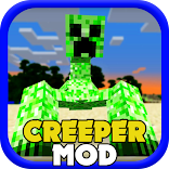 Creeper Mod for Minecraft PE