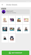 Asta Black Sticker Wa screenshot 1
