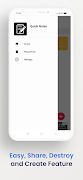 Quick Notes - Sticky Notepad captura de pantalla 3