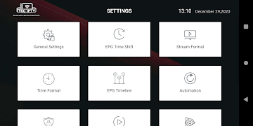 برنامه‌نما ITEC IPTV عکس از صفحه