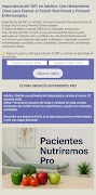 Pacientes Nutriremos Pro screenshot 1
