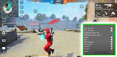 Regedit FFH4X Mod Menu Fire FF screenshot 1