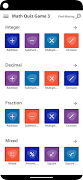 Math Quiz Game 3 capture d'écran 2