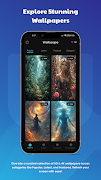 Wallscape - Unique Wallpapers الملصق