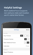 4 Schermata Time Buddy - Clock & Converter