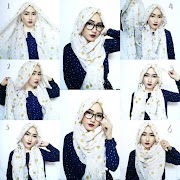 Diy hijab tutoriales captura de pantalla 4