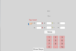 EquationsSolver স্ক্রিনশট 1
