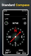 برنامه‌نما Compass - Digital Compass App عکس از صفحه
