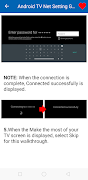 4 Schermata Android TV Net Setting Guide