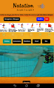 Natation du primaire au collège পোস্টার