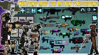 Senjata mod Melon Playground screenshot 3