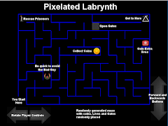 Pixelated Labrynth syot layar 6