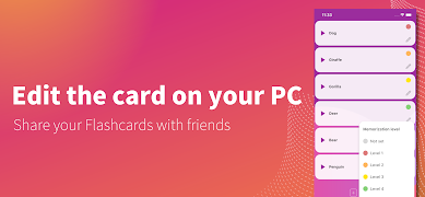 Flashcard maker تصوير الشاشة 3