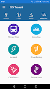 برنامه‌نما GO Transit عکس از صفحه