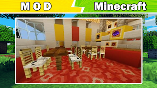برنامه‌نما Fast Food Mod Minecraft عکس از صفحه