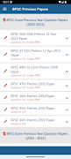 برنامه‌نما BPSC Exam Previous Papers عکس از صفحه