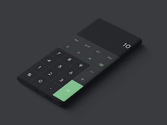 S20 One-UI Dark Live Wallpaper screenshot 4