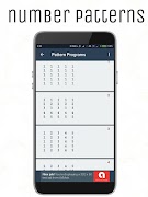 Pattern Programs with Output. اسکرین شاٹ 3