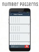 برنامه‌نما Pattern Programs with Output. عکس از صفحه