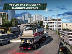 Cargo Truck Driving Simulator screenshot 4