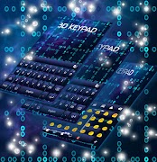 Teclado 3D imagem de tela 1