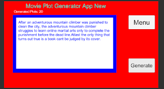 Movie Plot Generator 스크린샷 7