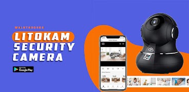 برنامه‌نما Litokam security camera guide عکس از صفحه