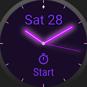 Glow Hands & Timer Watch Face screenshot 4
