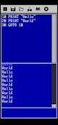 QuackBASIC: Code in BASIC poster