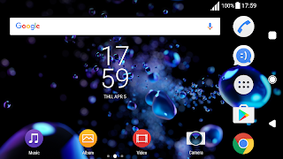 Black Theme XZ2 (live wallpape screenshot 4