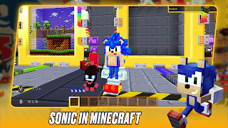 Super Sonic Mod Minecraft 2025 पोस्टर