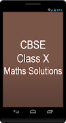 CBSE Class X Maths Solutions الملصق