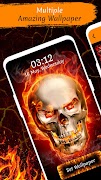 Skull lock screen Screenshot 3