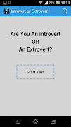Introvert or Extrovert Test ポスター