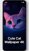 Cute Cat Wallpaper 4K اسکرین شاٹ 7