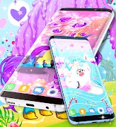 Unicorn live wallpaper screenshot 3