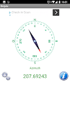 Brújula Compass screenshot 2