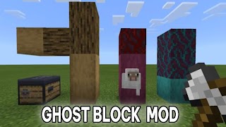 Ghost Block Mod Minecraft PE imagem de tela 1
