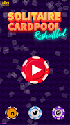 Solitaire Cardpool Reshuffled captura de pantalla 1