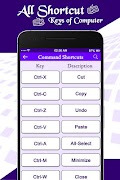 Computer Shortcut Keys : Softw screenshot 4