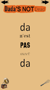 پوستر DADA'S NOT DEAD