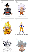Cómo dibujar Goku captura de pantalla 1