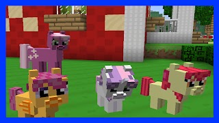 Pony Horses Mod Minecraft captura de pantalla 6