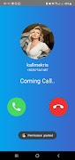 Kris HC - Fake Video Call captura de pantalla 1