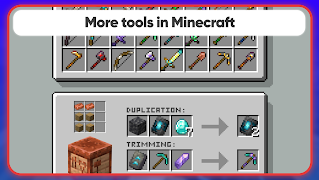 More Tools Mod Minecraft PE ポスター