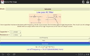 Electrical Filter Design screenshot 7