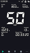 GPS HUD Speedometer capture d'écran 2