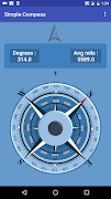 Simple Compass تصوير الشاشة 3